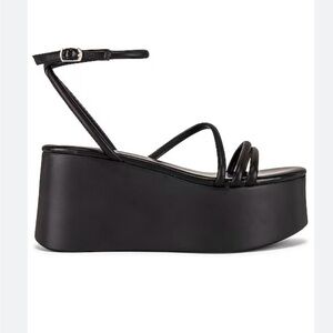 Tony Bianco Tory Black Platform Heels
